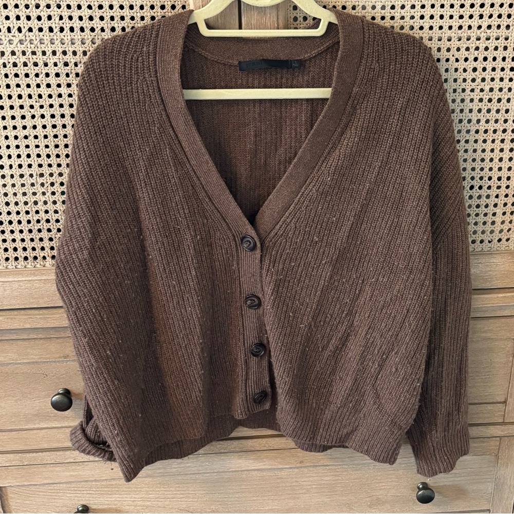 Wool and cashmere sweater